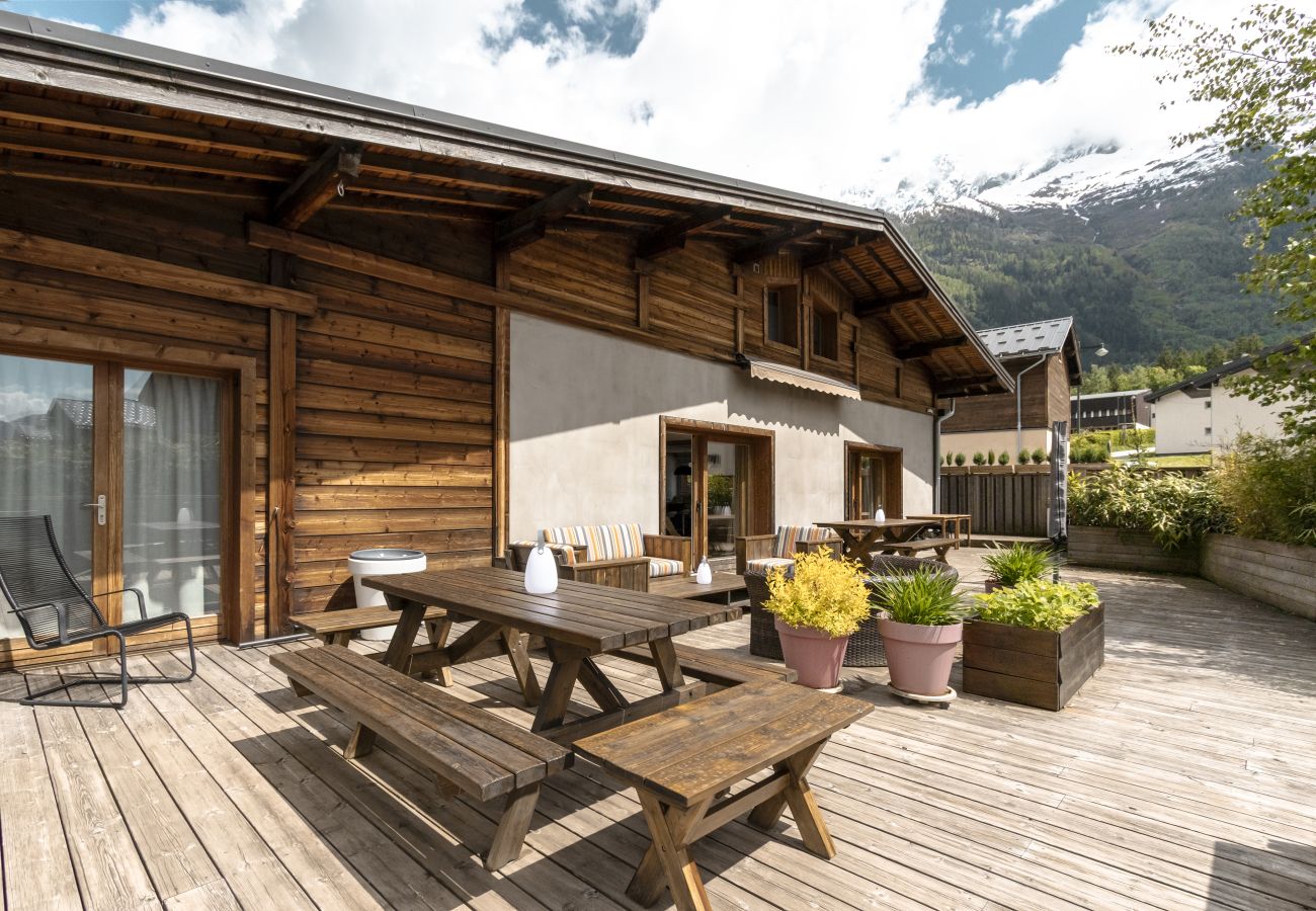 Chalet in Chamonix-Mont-Blanc - Chalet Zen - Sauna/Hammam - Vues