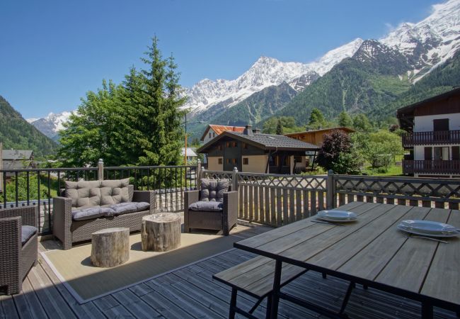  in Les Houches - La Terrasse - Balcon - Vues