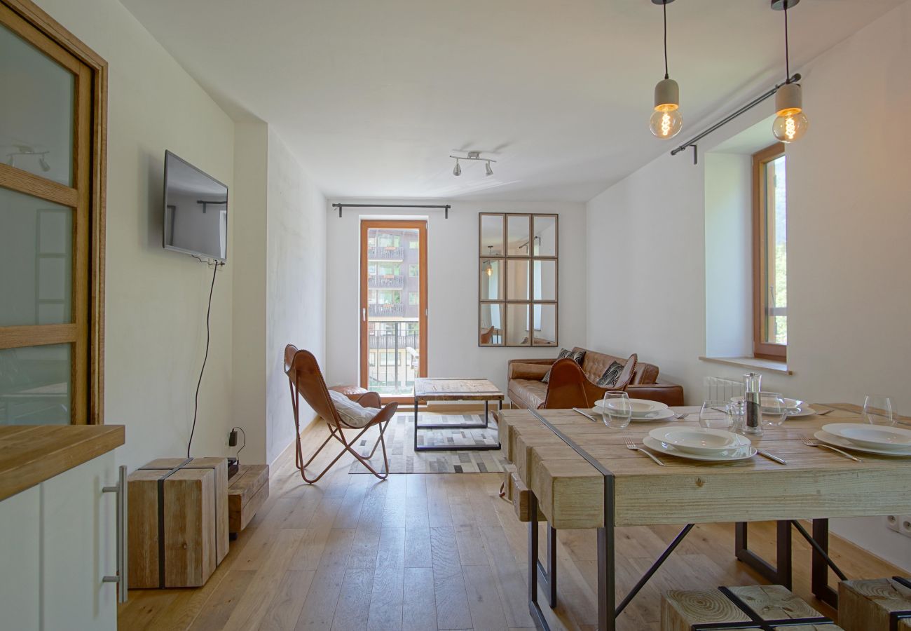Apartment in Les Houches - La Terrasse - Balcon - Vues