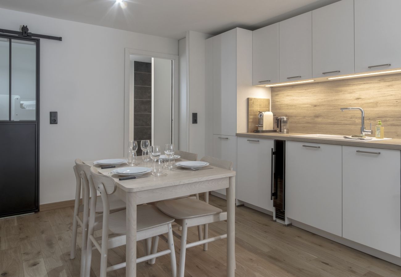 Apartment in Les Houches - Studio Kayla - Espace bien-être, Piscine