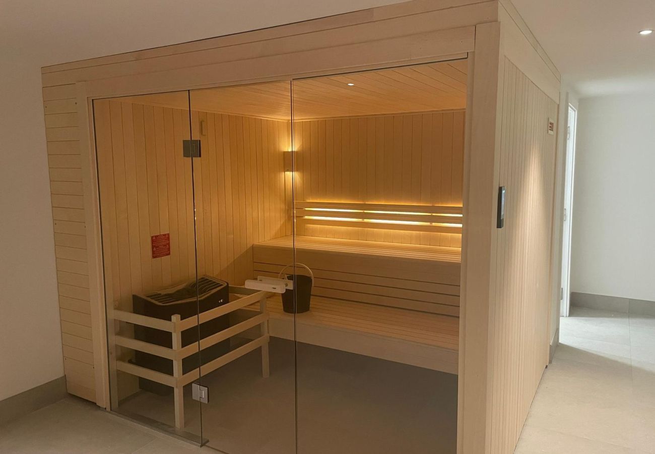 Apartment in Les Houches - Studio Kayla - Espace bien-être, Piscine