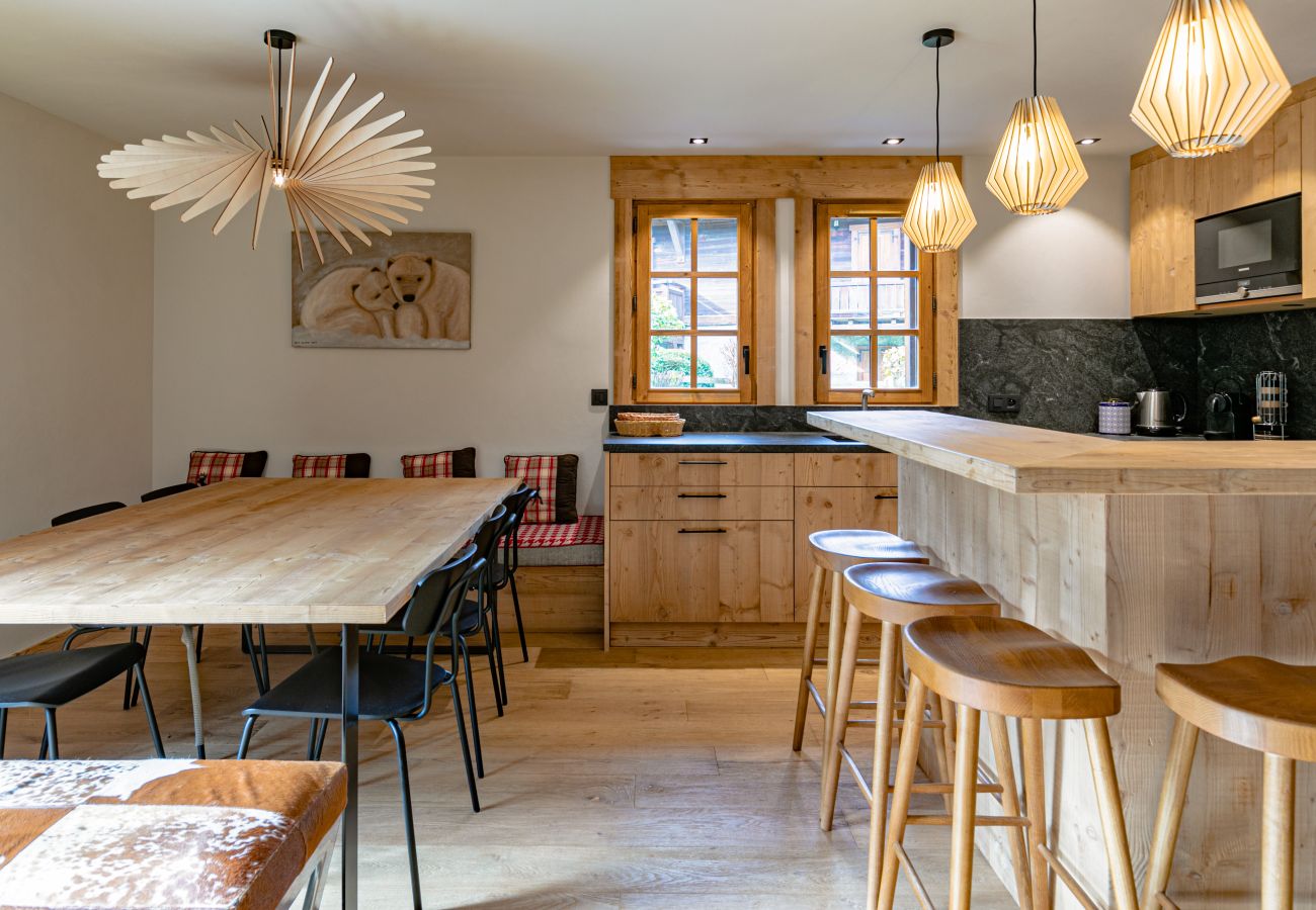 Apartment in Megève - L’Escapade – Jardin & confort en famille