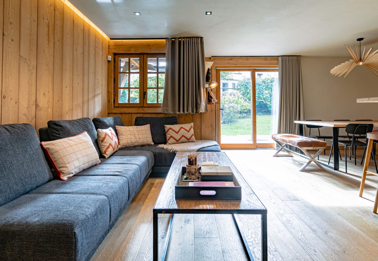 Apartment in Megève - L’Escapade – Jardin & confort en famille