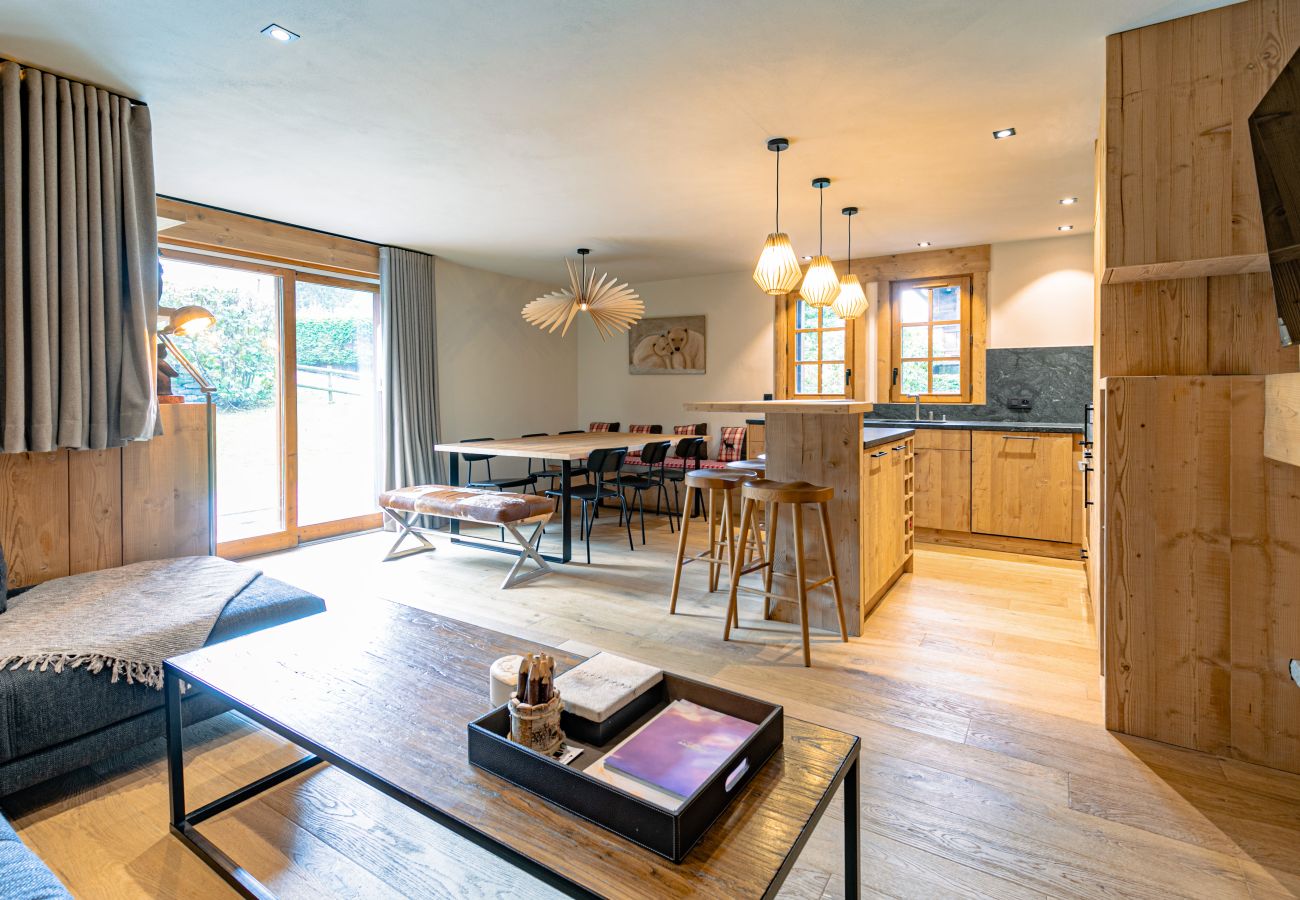 Apartment in Megève - L’Escapade – Jardin & confort en famille