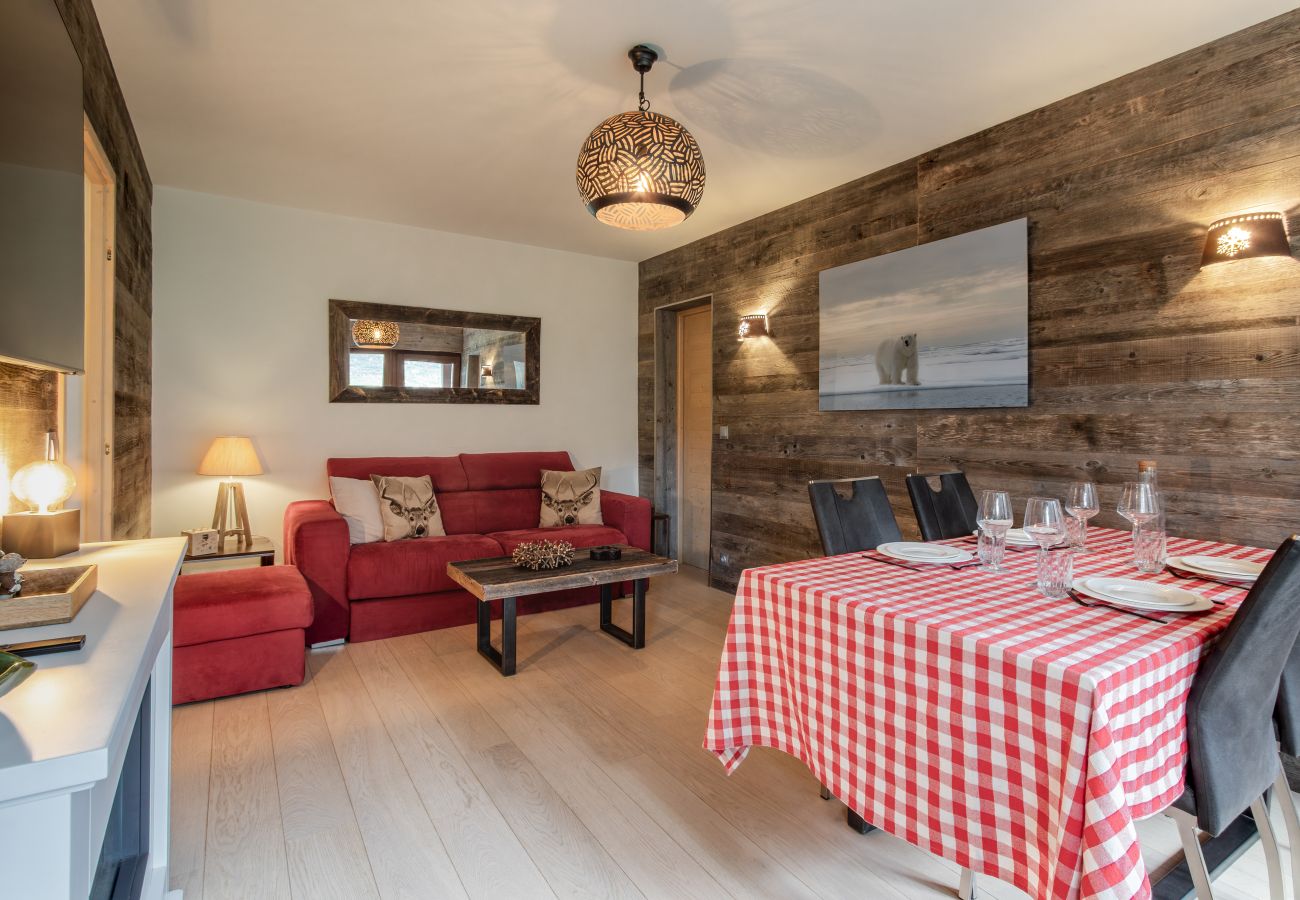 Apartment in Megève - Red Touch - Balcon vue et confort en famille