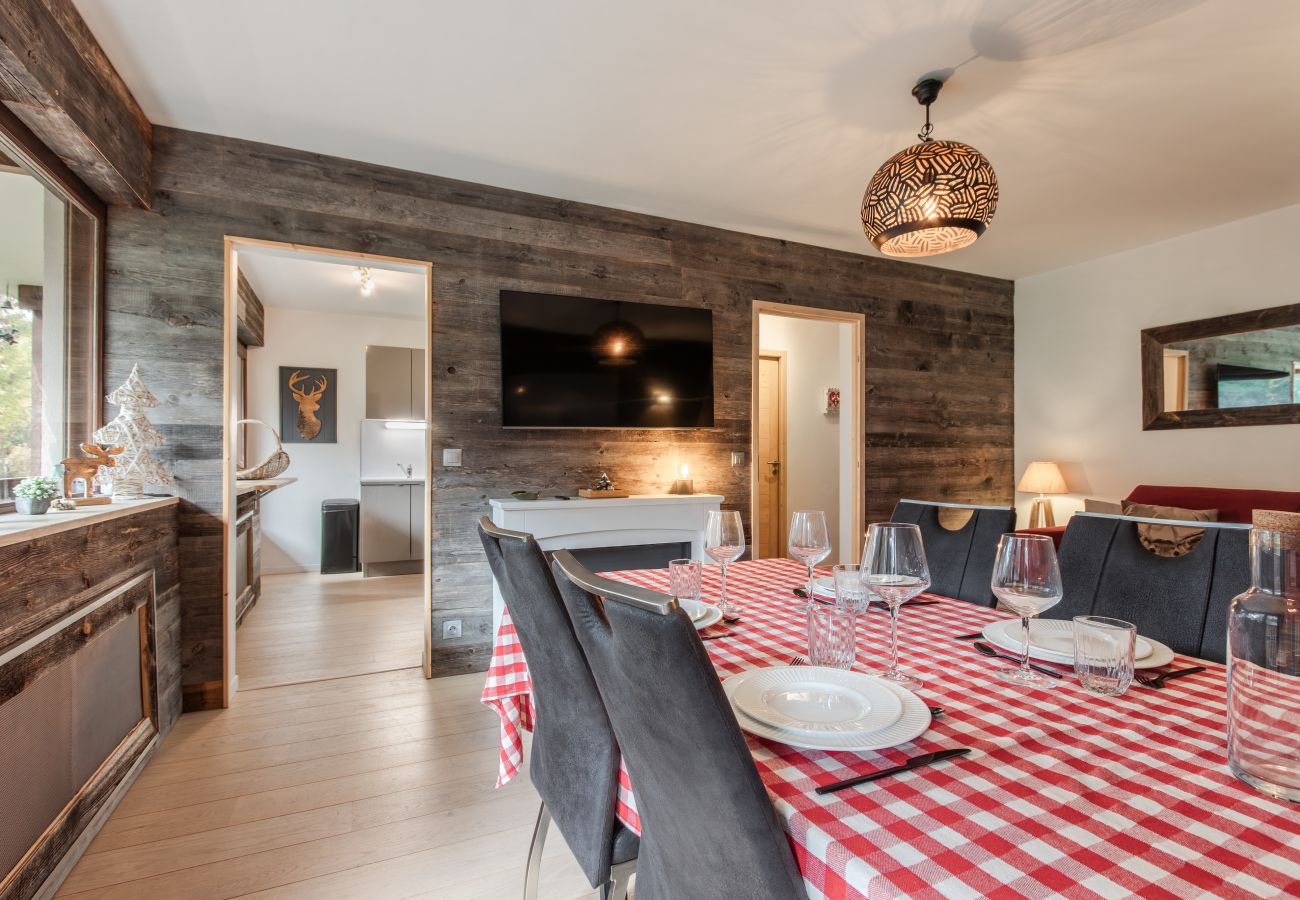 Apartment in Megève - Red Touch - Balcon vue et confort en famille