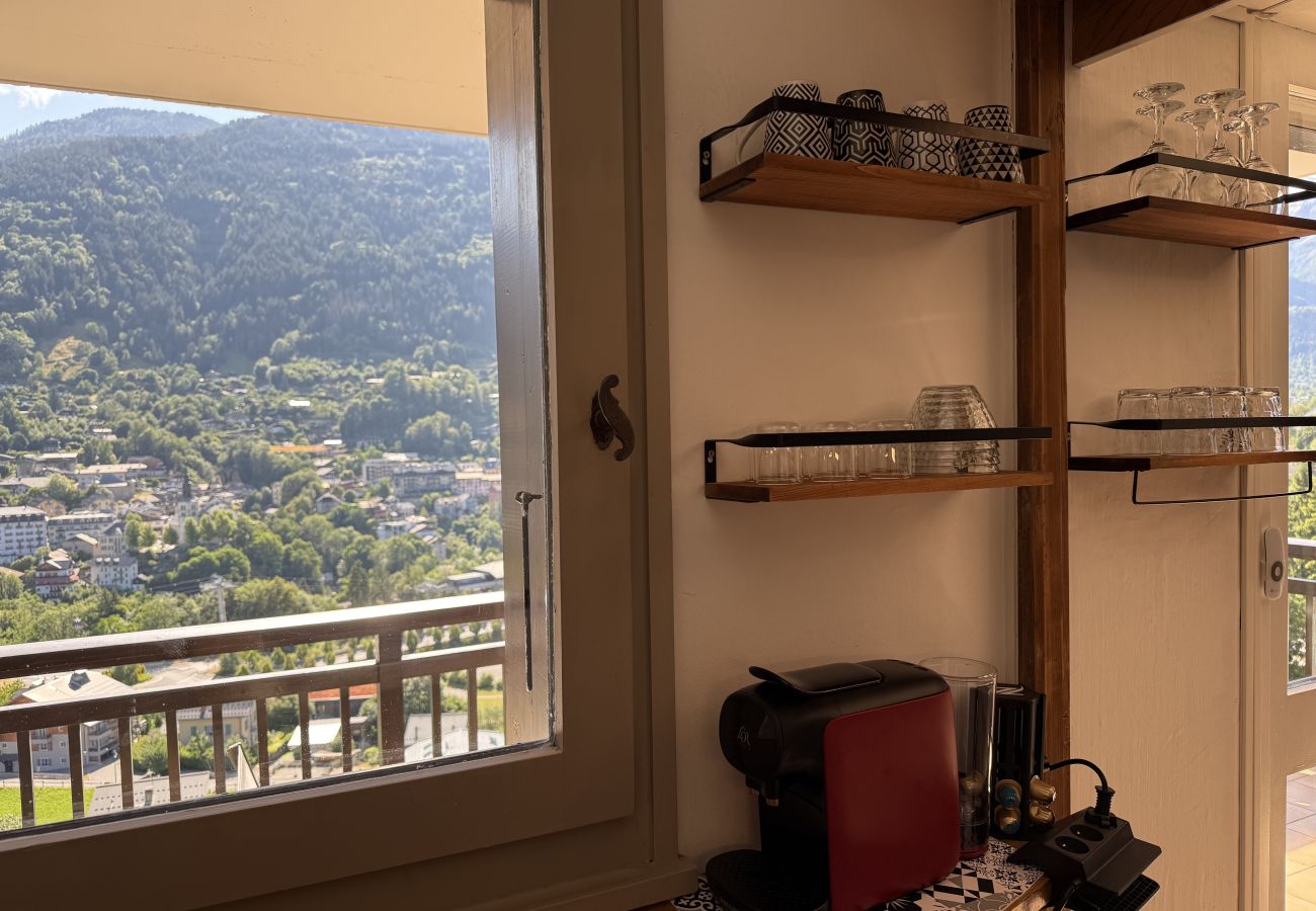 Studio in Saint-Gervais-les-Bains - La vue du Rosay - Balcon - Vues