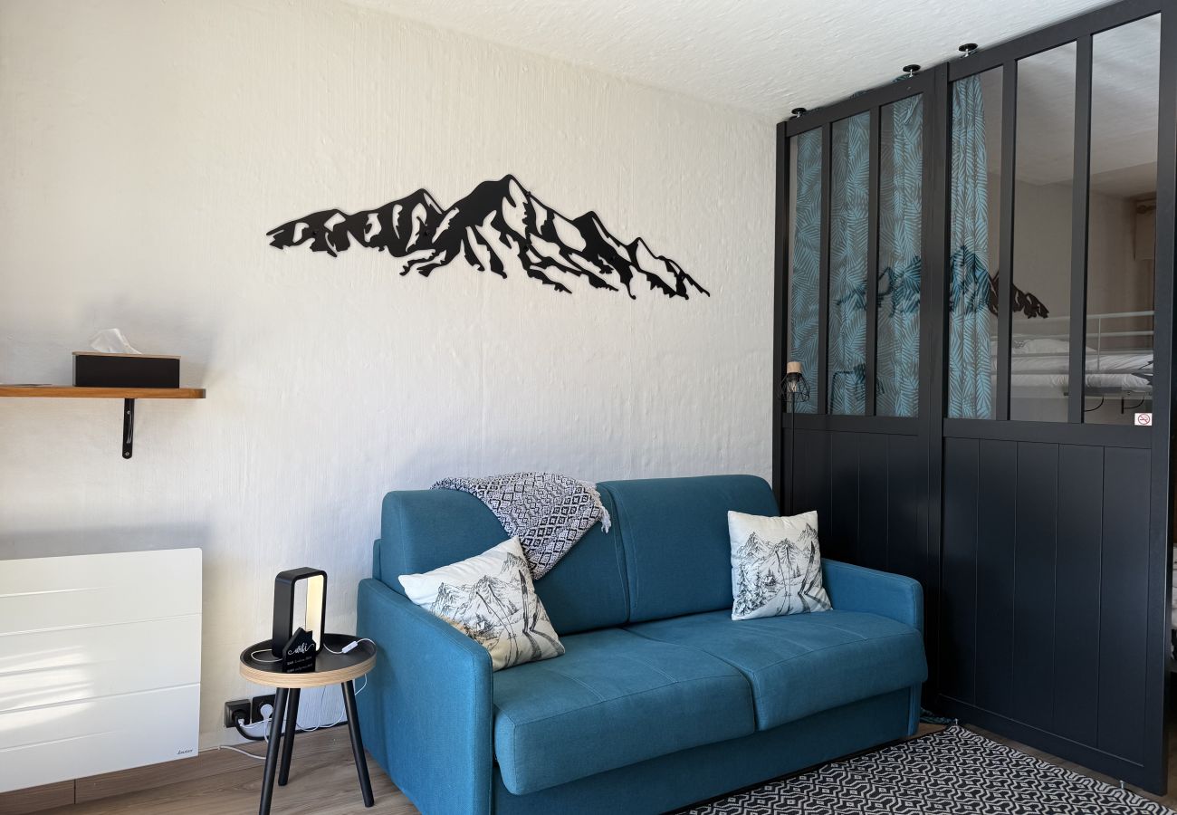 Studio in Saint-Gervais-les-Bains - La vue du Rosay - Balcon - Vues