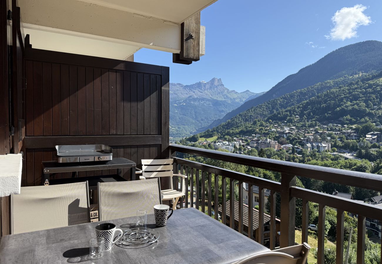 Studio in Saint-Gervais-les-Bains - La vue du Rosay - Balcon - Vues