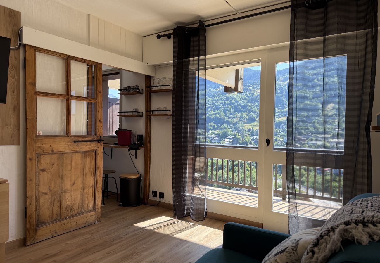 Studio in Saint-Gervais-les-Bains - La vue du Rosay - Balcon - Vues