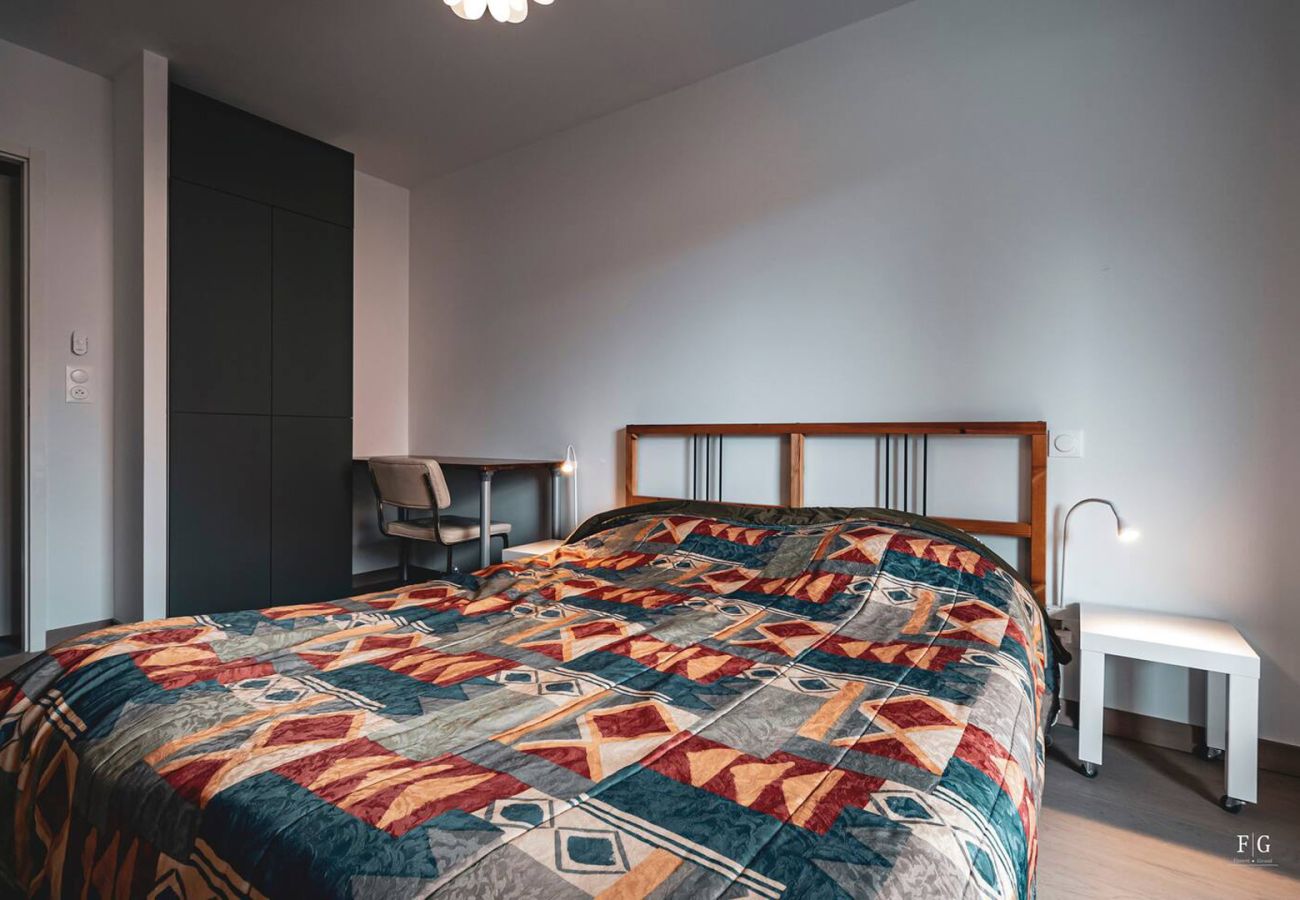 Apartment in Sallanches - Le Doran - Terrasse & Vue Mont Blanc