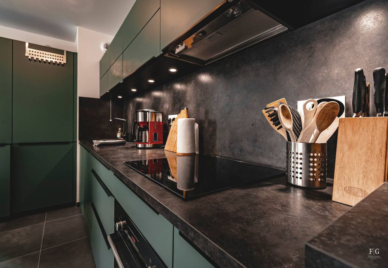Apartment in Sallanches - Le Doran - Terrasse & Vue Mont Blanc