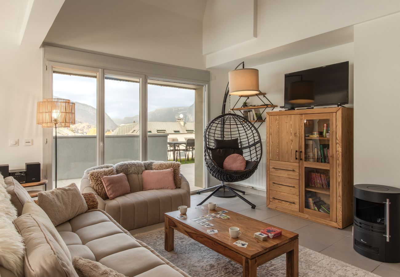 Apartment in Sallanches - Le Méribel - Terrasse 83m2 - Vue Mont-Blanc