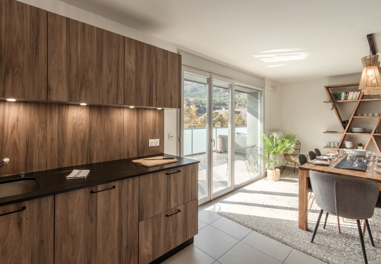 Apartment in Sallanches - Le Méribel - Terrasse 83m2 - Vue Mont-Blanc