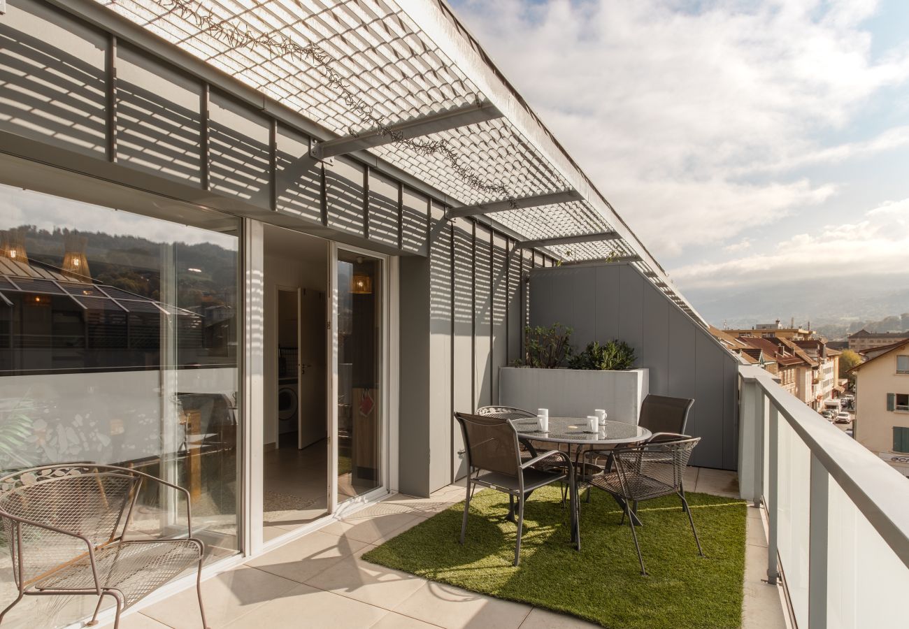 Apartment in Sallanches - Le Méribel - Terrasse 83m2 - Vue Mont-Blanc