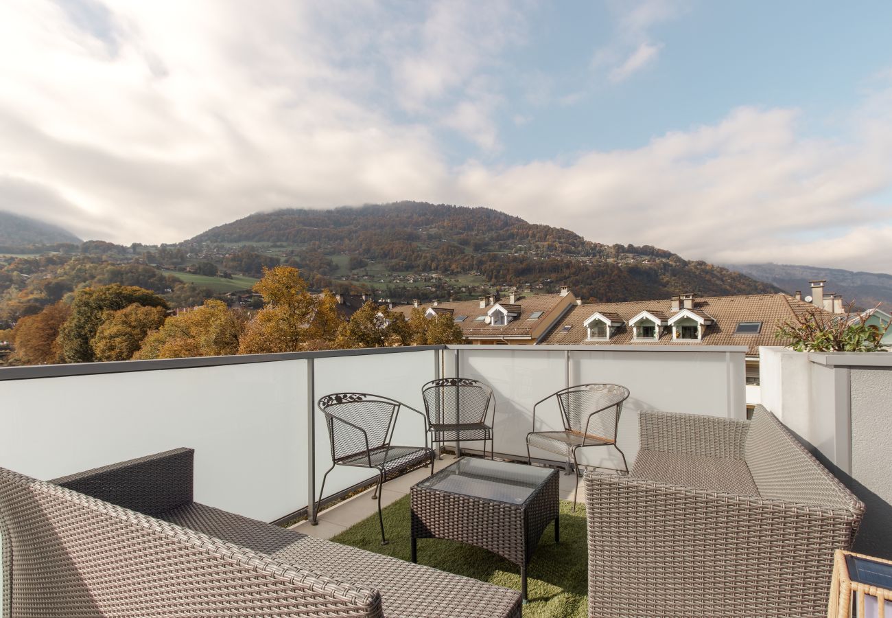 Apartment in Sallanches - Le Méribel - Terrasse 83m2 - Vue Mont-Blanc