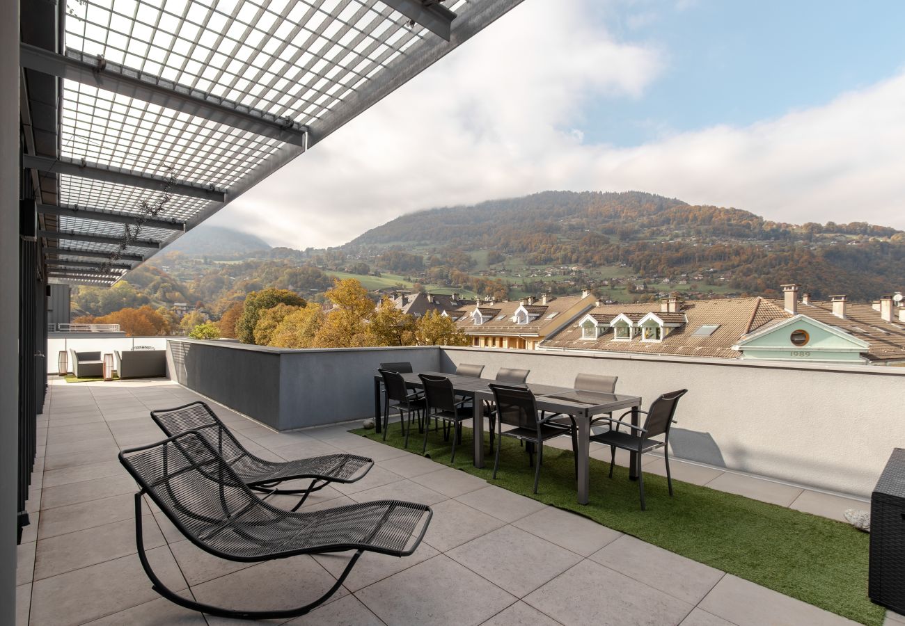 Apartment in Sallanches - Le Méribel - Terrasse 83m2 - Vue Mont-Blanc