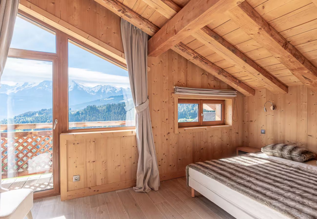 Chalet in Cordon - Chalet Mont Blanc - Départ ski - Vue exceptionnell