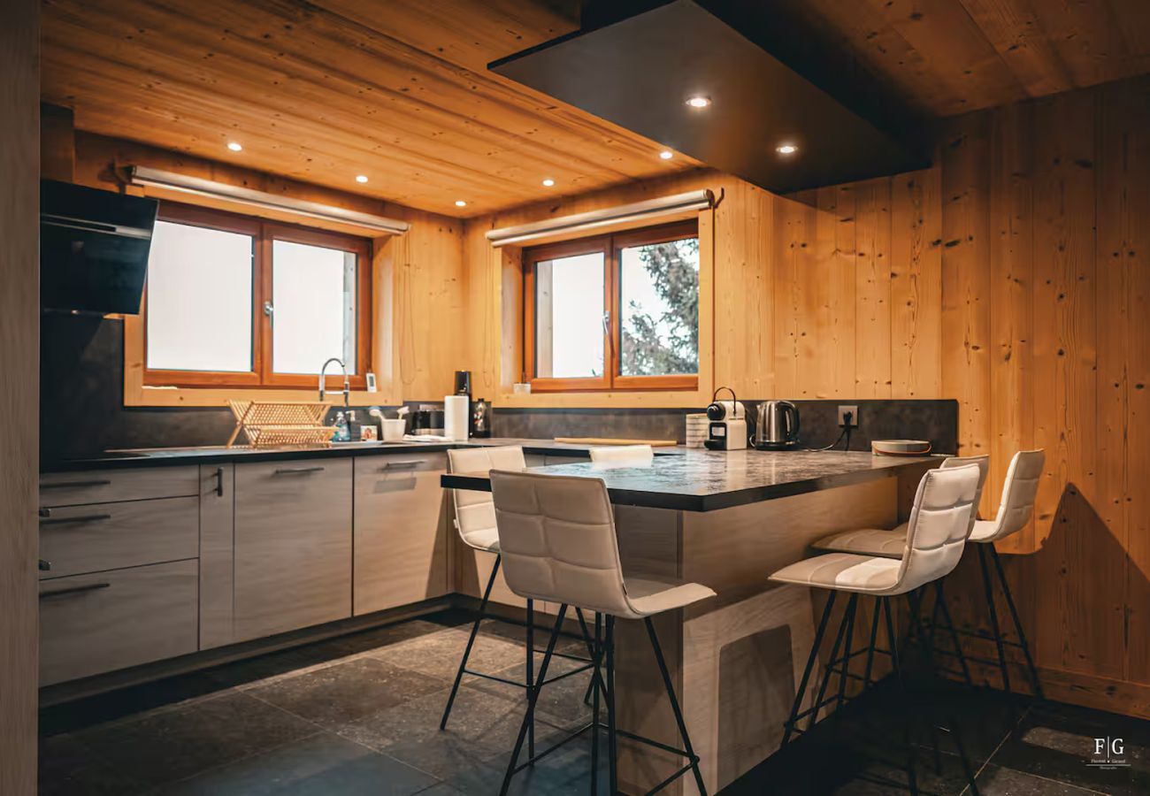 Chalet in Cordon - Chalet Mont Blanc - Départ ski - Vue exceptionnell