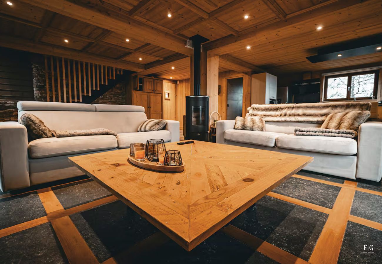 Chalet in Cordon - Chalet Mont Blanc - Départ ski - Vue exceptionnell