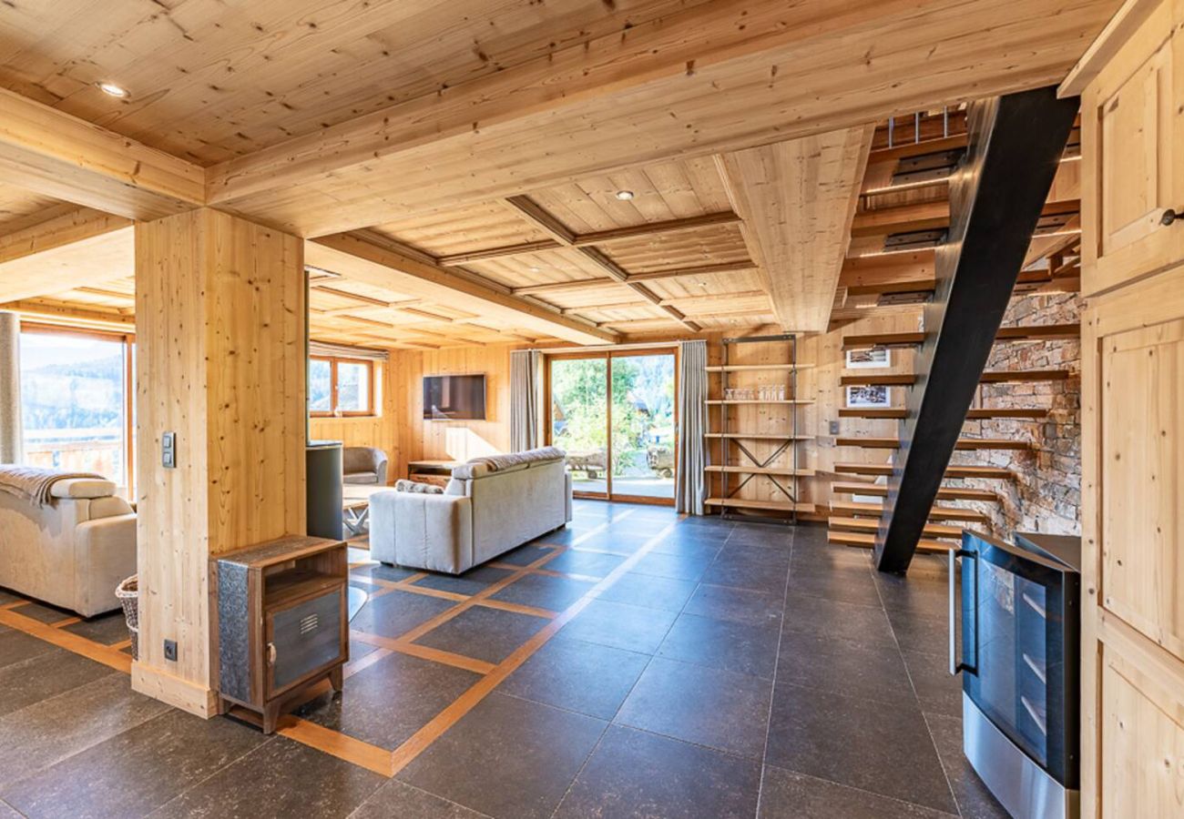 Chalet in Cordon - Chalet Mont Blanc - Départ ski - Vue exceptionnell