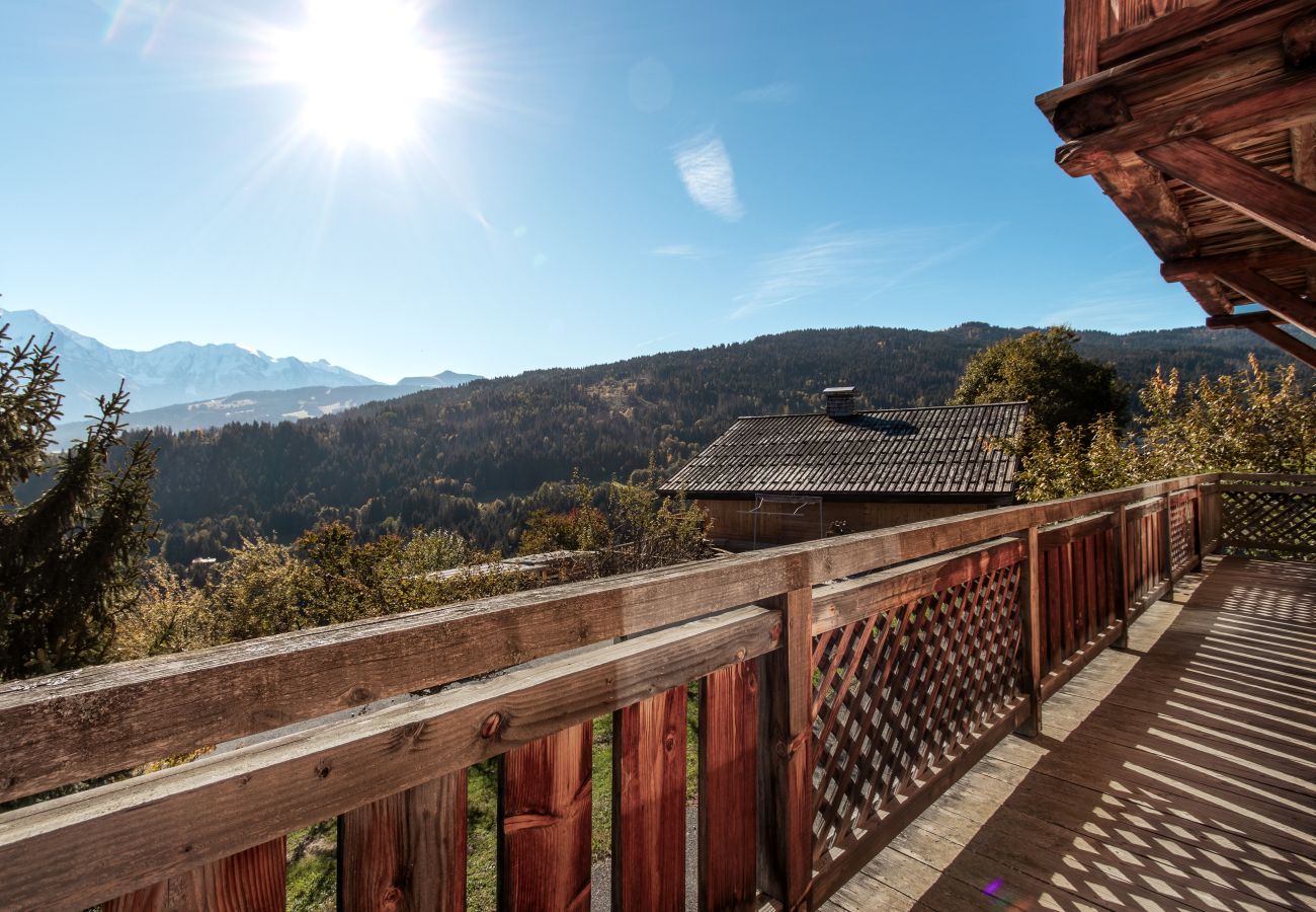 Chalet in Cordon - Chalet Mont Blanc - Départ ski -Vue exceptionnelle