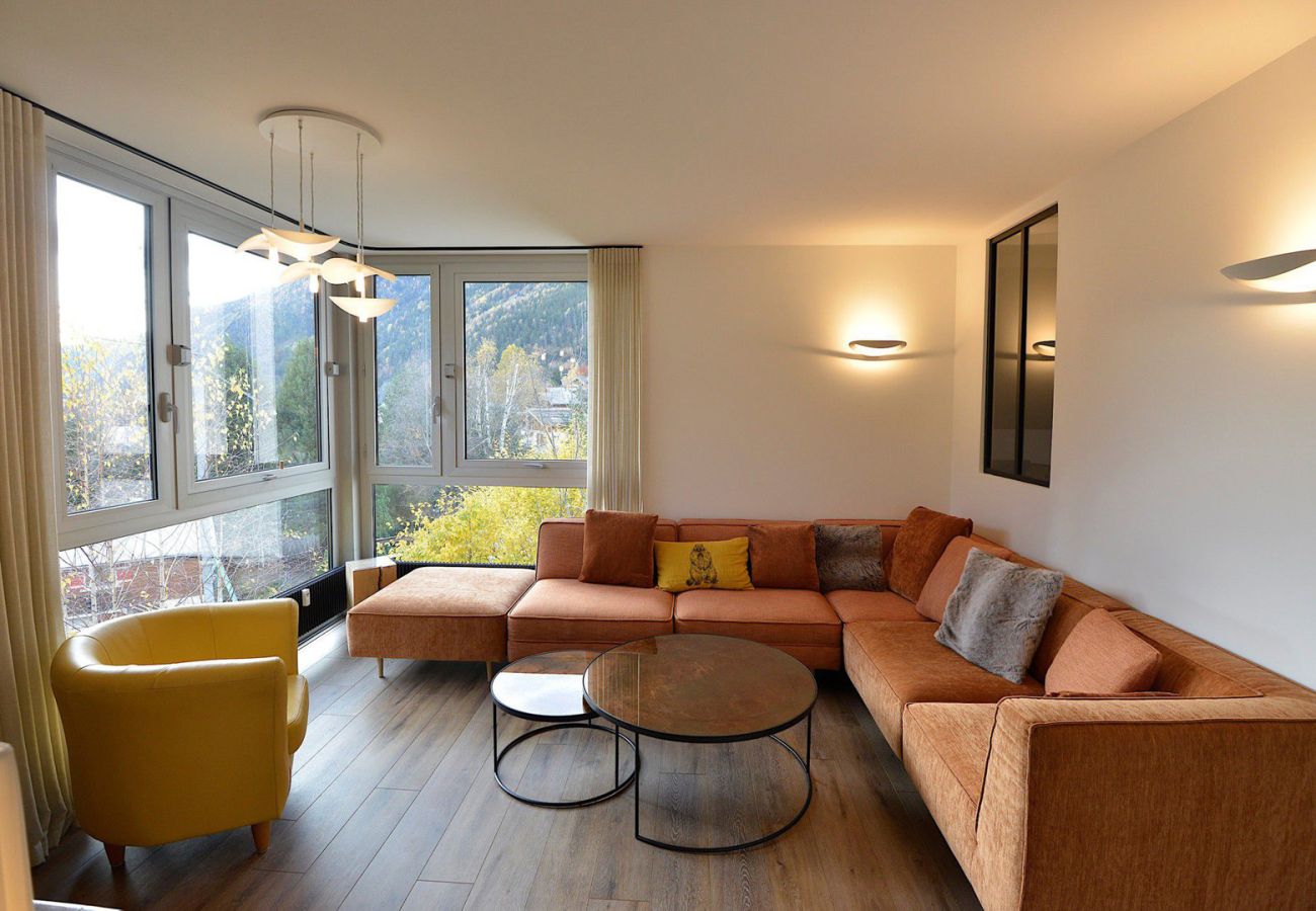 Apartment in Chamonix-Mont-Blanc - Quartz - Appt 4 étoiles vue Mont-Blanc - Centre