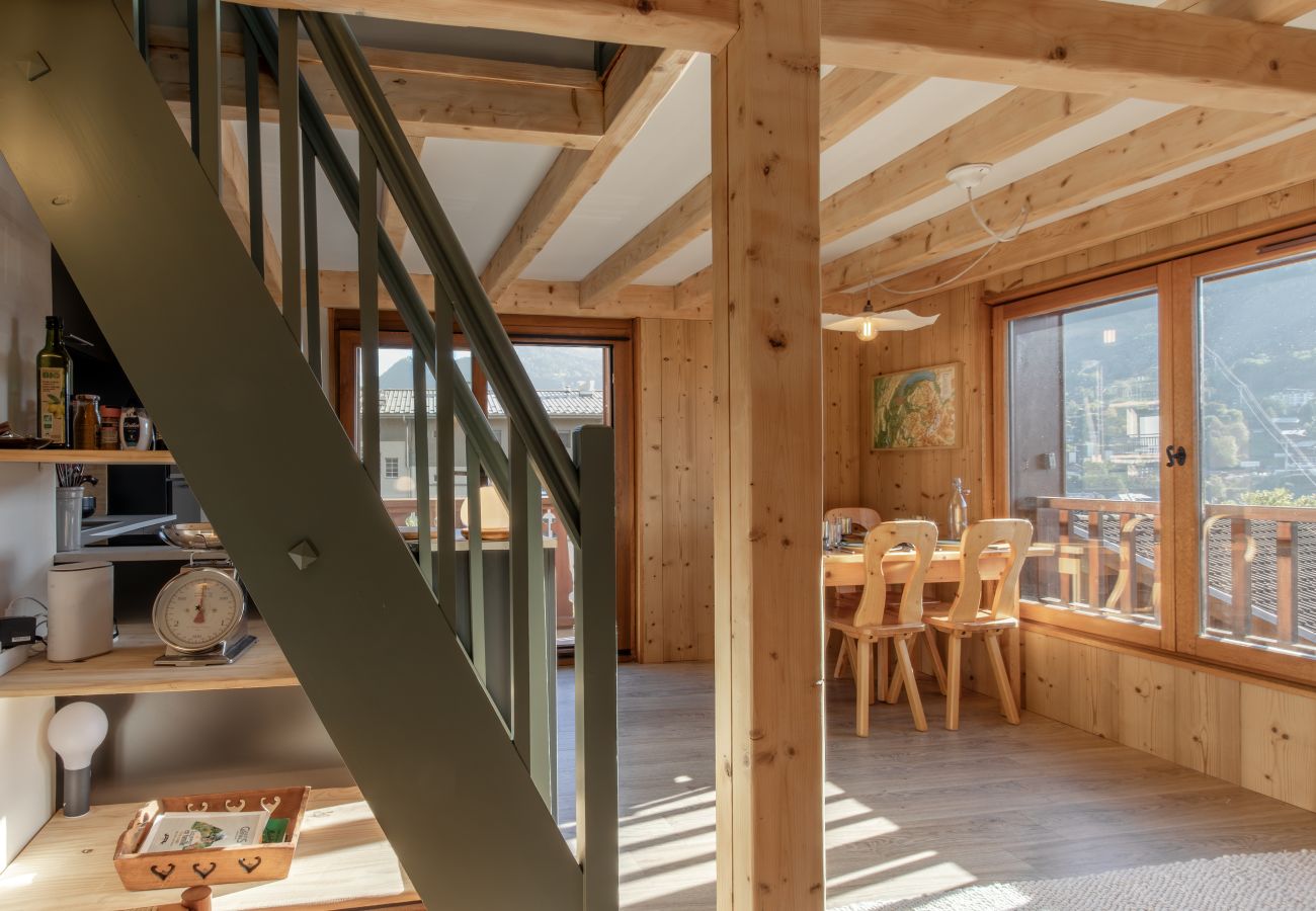 Apartment in Saint-Gervais-les-Bains - Le Mont Joux - Vue montagne & télécabine
