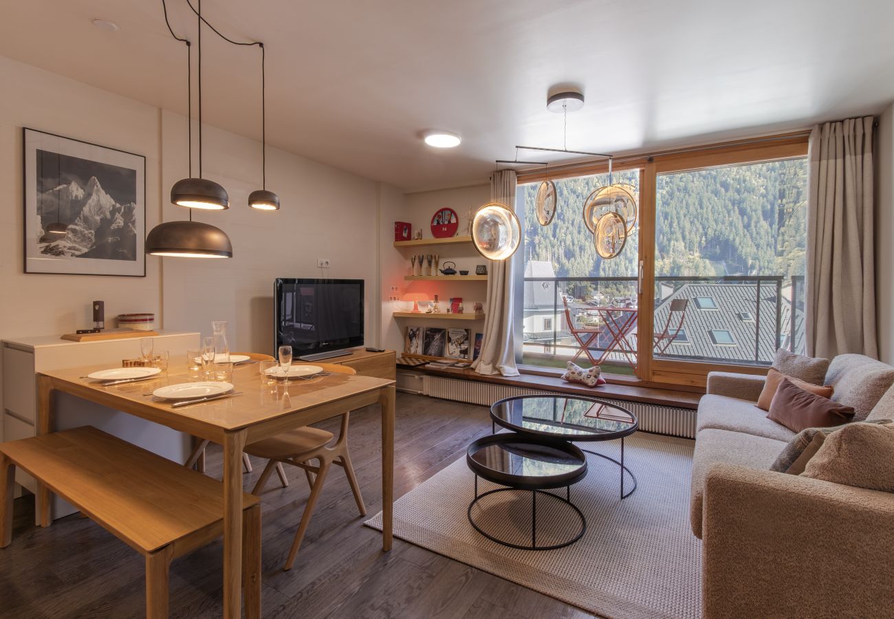 Apartment in Chamonix-Mont-Blanc - Appt Cosy - Vue Mont-Blanc en hyper centre