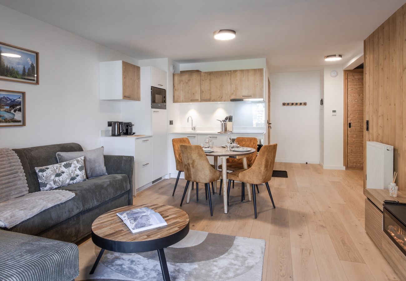 Apartment in Saint-Gervais-les-Bains - Alpine Bliss – Springs, Skiing & Wellness