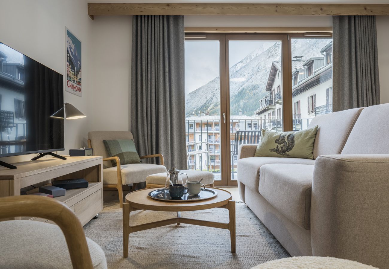 Apartment in Chamonix-Mont-Blanc - White Dream - Vue et confort en centre-ville