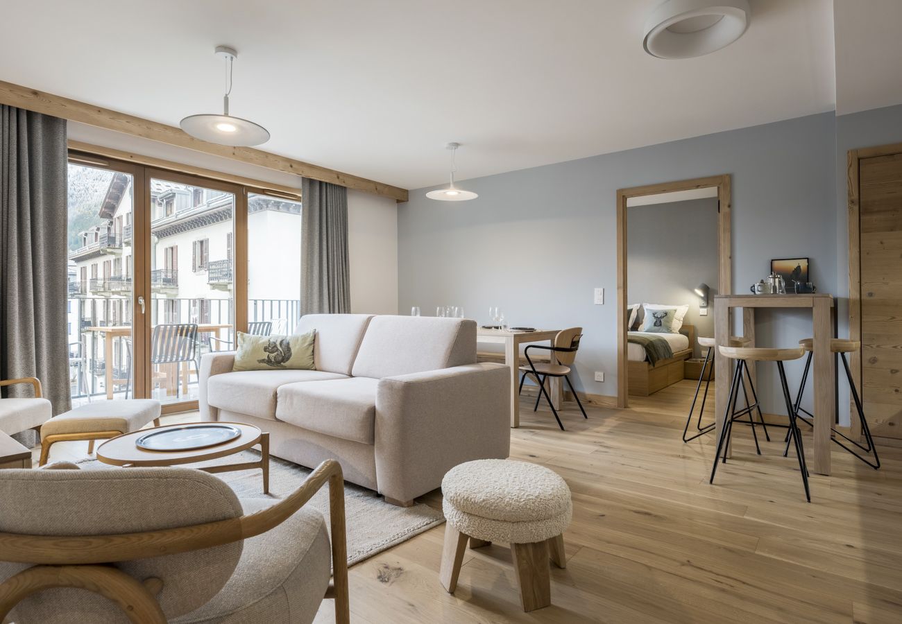 Apartment in Chamonix-Mont-Blanc - White Dream - Vue et confort en centre-ville