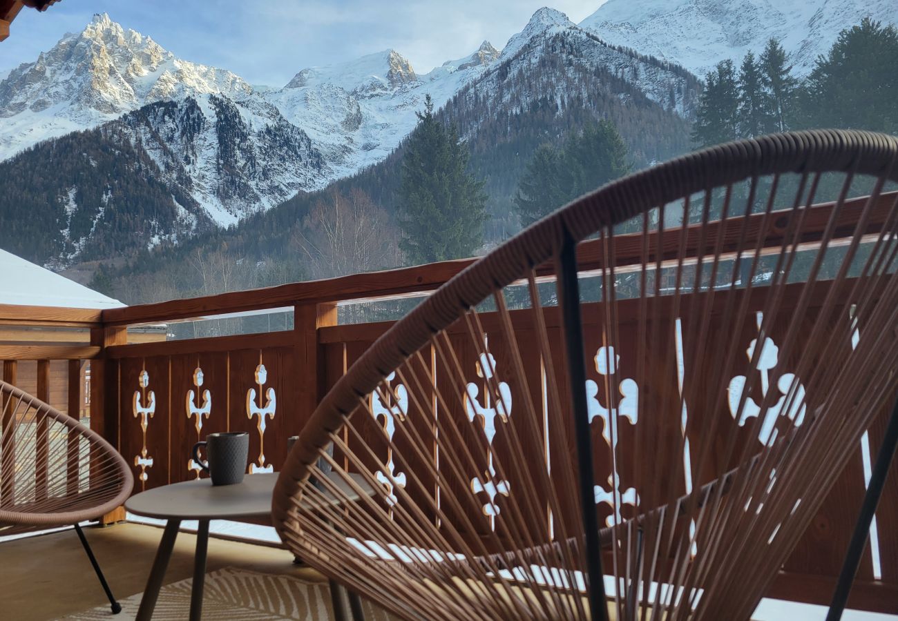 Apartment in Les Houches - Le Hameau des Glaciers – Ski & Vue Incroyable