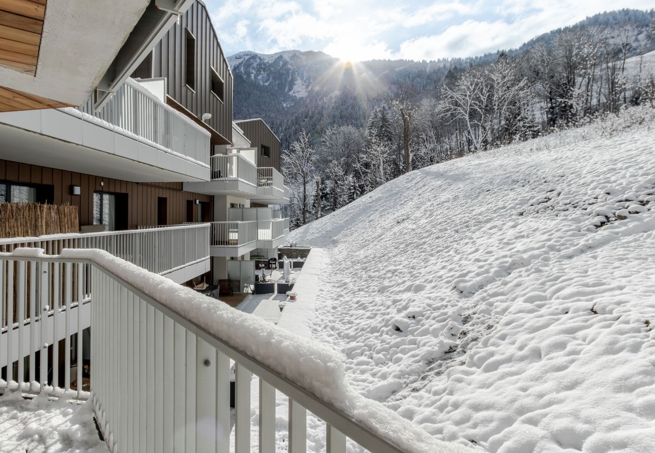 Apartment in Les Houches - Le Manoir de Kayla – Piscine, Sauna & Vue