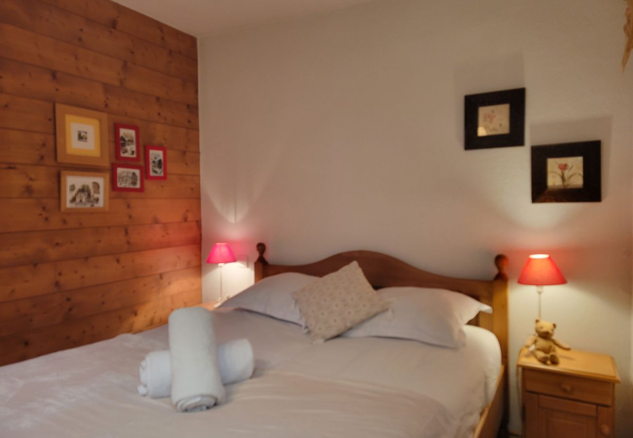 Apartment in Les Houches - Les Grandes Jorasses 3 - Jardin - Vue massif Mont