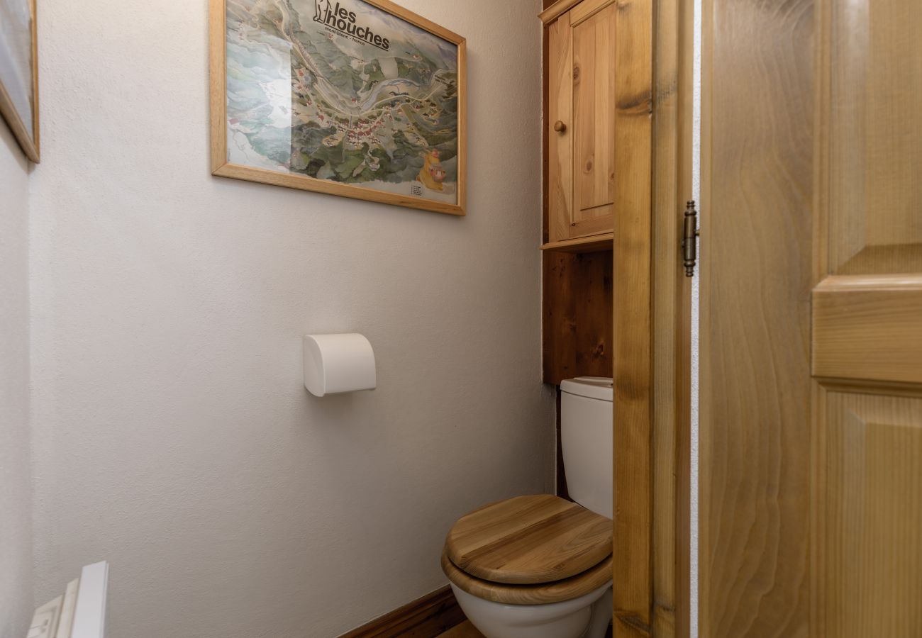 Apartment in Les Houches - Les Grandes Jorasses 3 - Jardin - Vue massif Mont