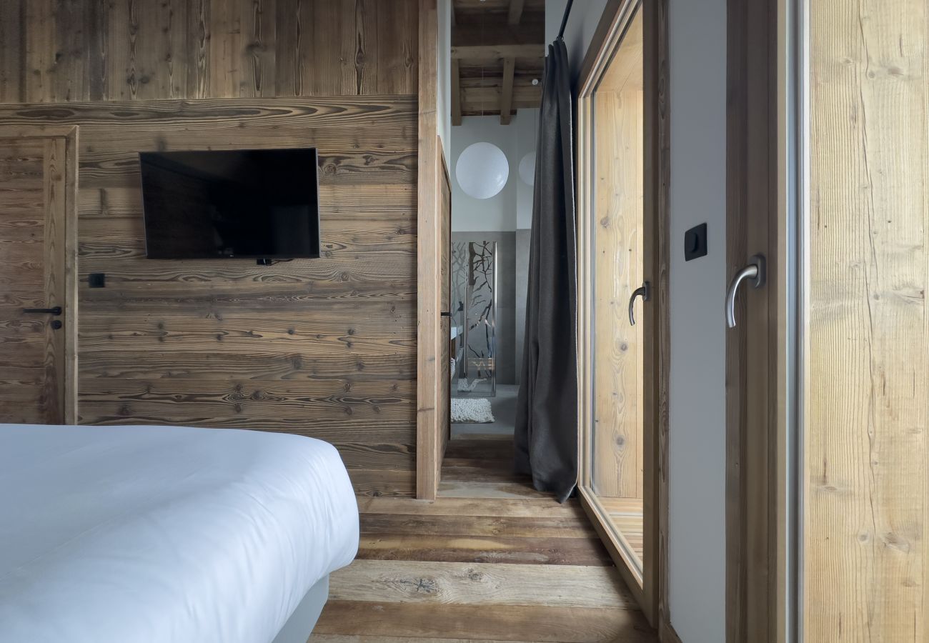 Chalet in Combloux - Chalet Suzan’e – Panorama Mont-Blanc & jacuzzi