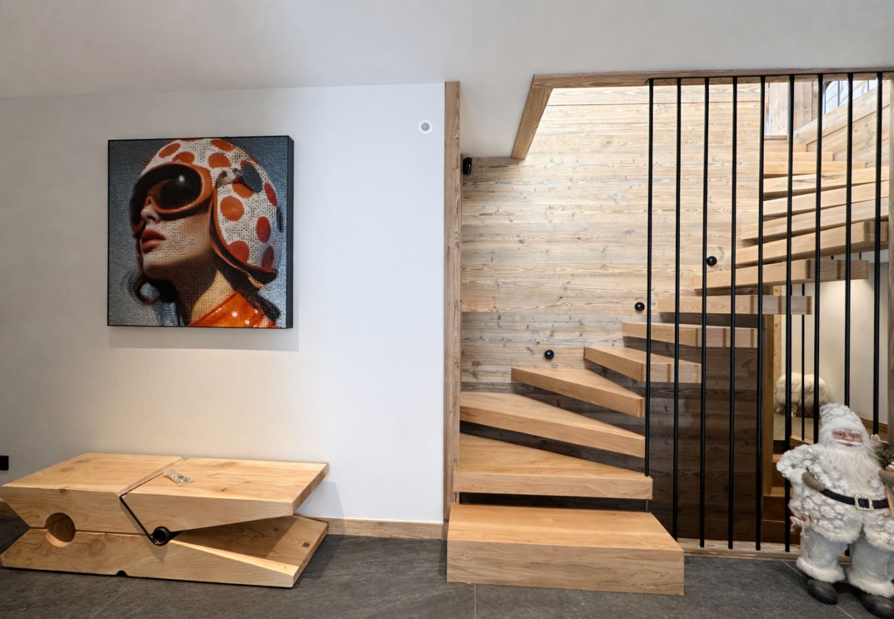 Chalet in Combloux - Chalet Suzan’e – Panorama Mont-Blanc & jacuzzi