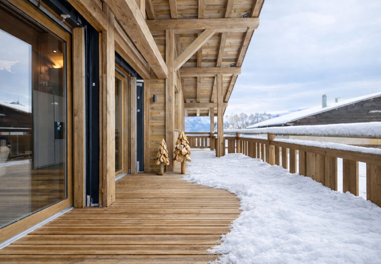 Chalet in Combloux - Chalet Suzan’e – Panorama Mont-Blanc & jacuzzi