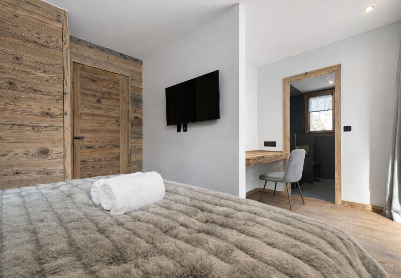 Chalet in Combloux - Chalet Suzan’e – Panorama Mont-Blanc & jacuzzi