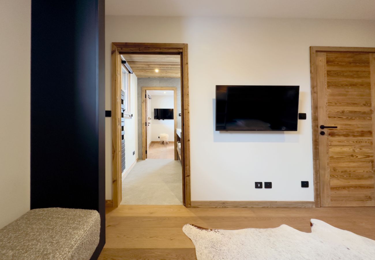 Chalet in Combloux - Chalet Suzan’e – Panorama Mont-Blanc & jacuzzi