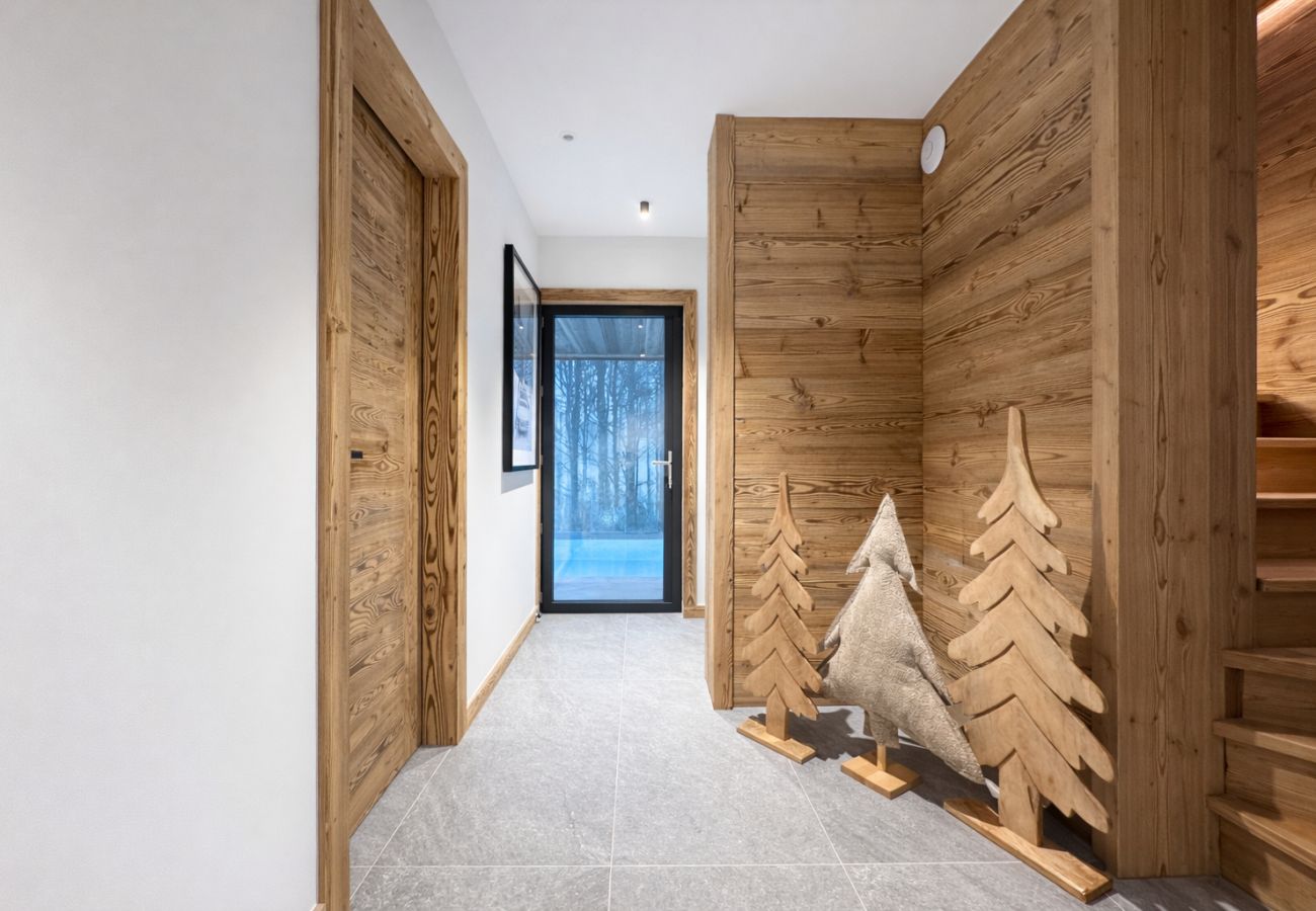 Chalet in Combloux - Chalet Suzan’e – Panorama Mont-Blanc & jacuzzi