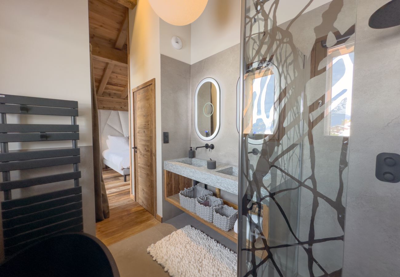 Chalet in Combloux - Chalet Suzan’e – Panorama Mont-Blanc & jacuzzi