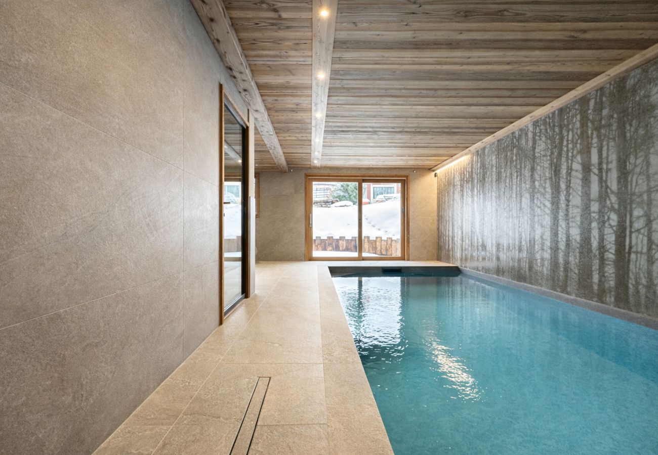 Chalet in Combloux - Chalet Suzan’e – Panorama Mont-Blanc & jacuzzi