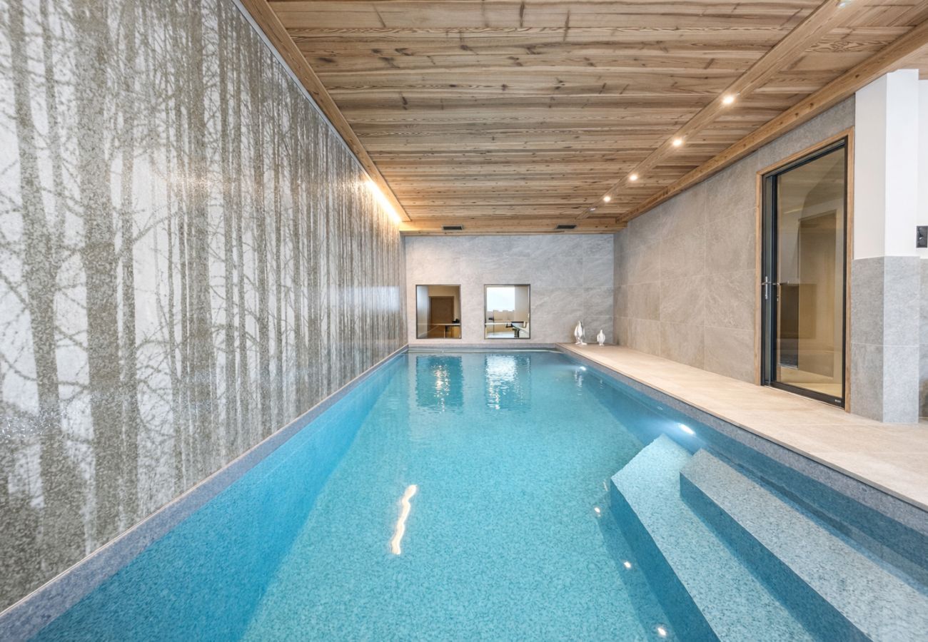 Chalet in Combloux - Chalet Suzan’e – Panorama Mont-Blanc & jacuzzi