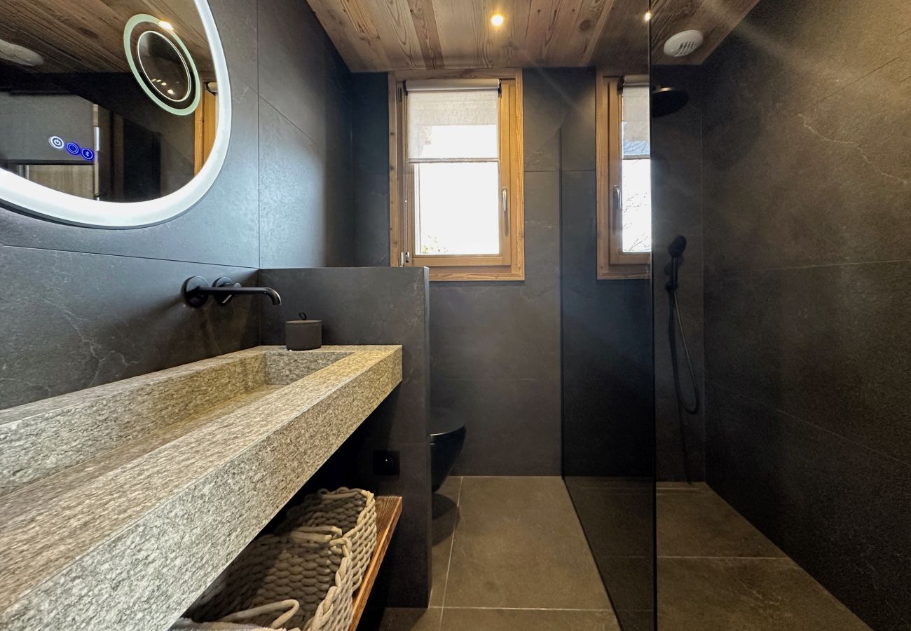 Chalet in Combloux - Chalet Suzan’e – Panorama Mont-Blanc & jacuzzi