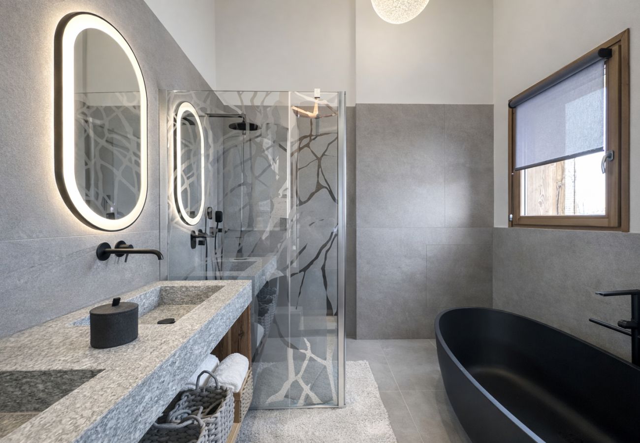 Chalet in Combloux - Chalet Suzan’e – Panorama Mont-Blanc & jacuzzi