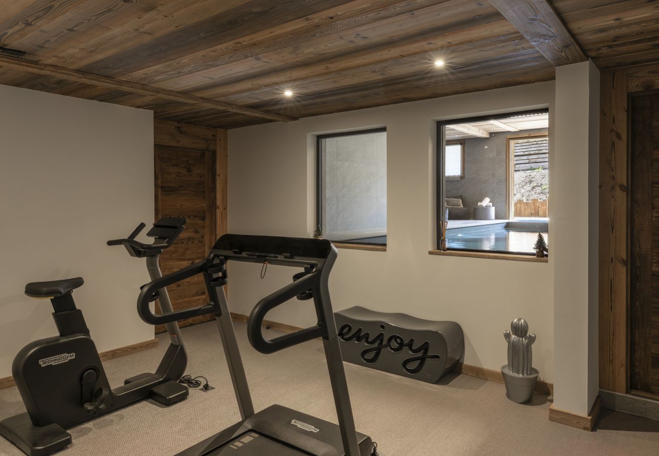 Chalet in Combloux - Chalet Suzane – Panorama Mont-Blanc & jacuzzi