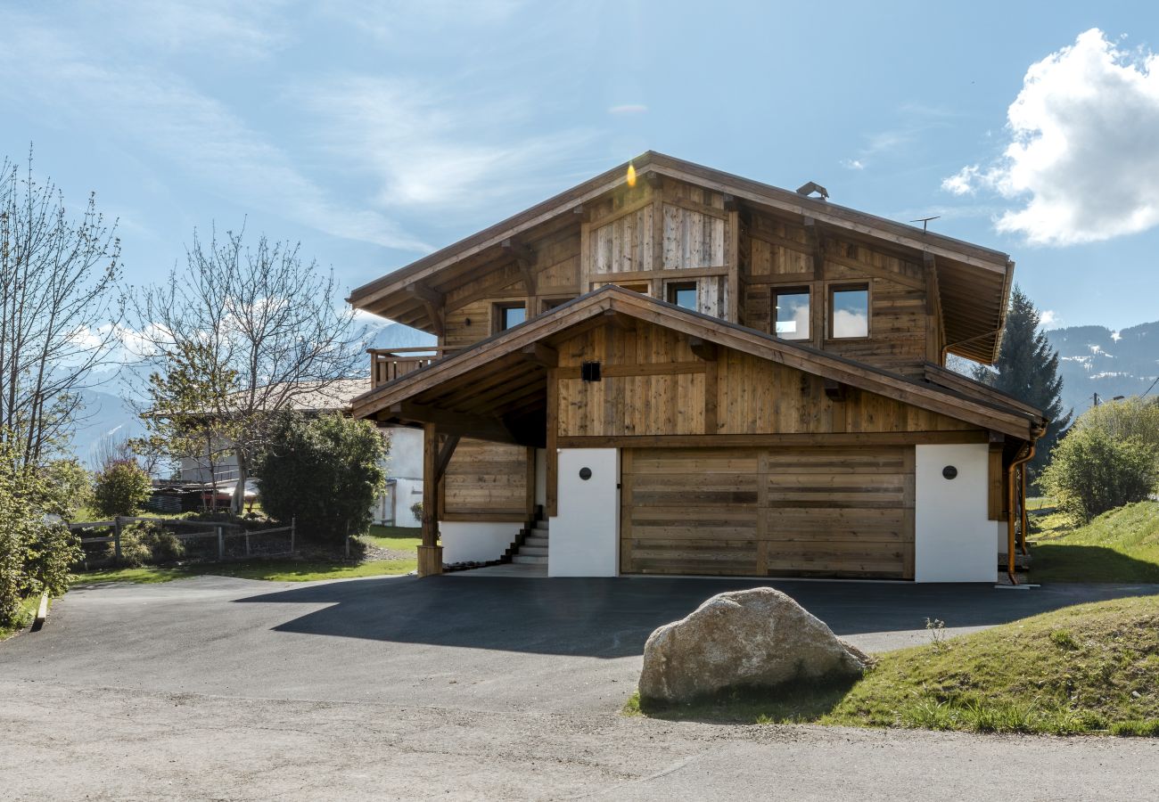 Chalet in Combloux - Chalet Suzane – Panorama Mont-Blanc & jacuzzi