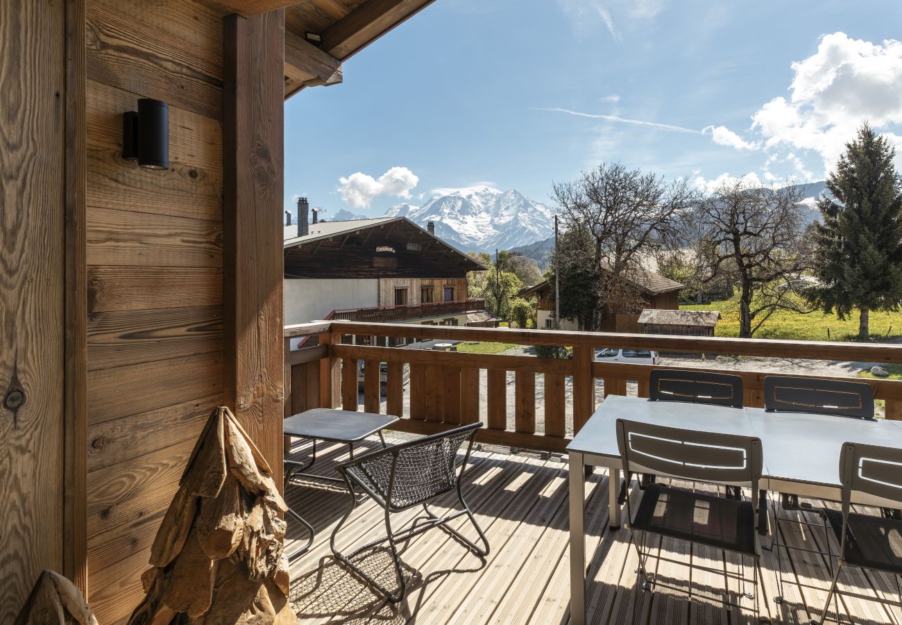 Chalet in Combloux - Chalet Suzane – Panorama Mont-Blanc & jacuzzi